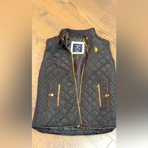 US Polo Association - Navy Quilted Vest